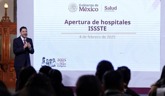 ISSSTE anuncia apertura de cinco unidades médicas