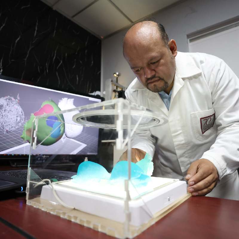 Resina que cambia de color revelaría presencia de tumores