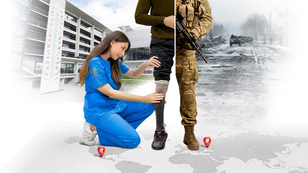 UNAM crea prótesis para un soldado ucraniano