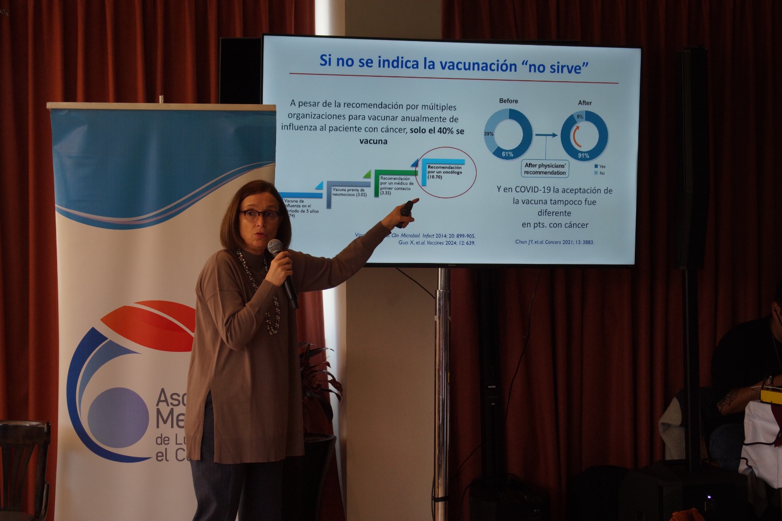 Las vacunas sirven, incluso en personas con defensas bajas