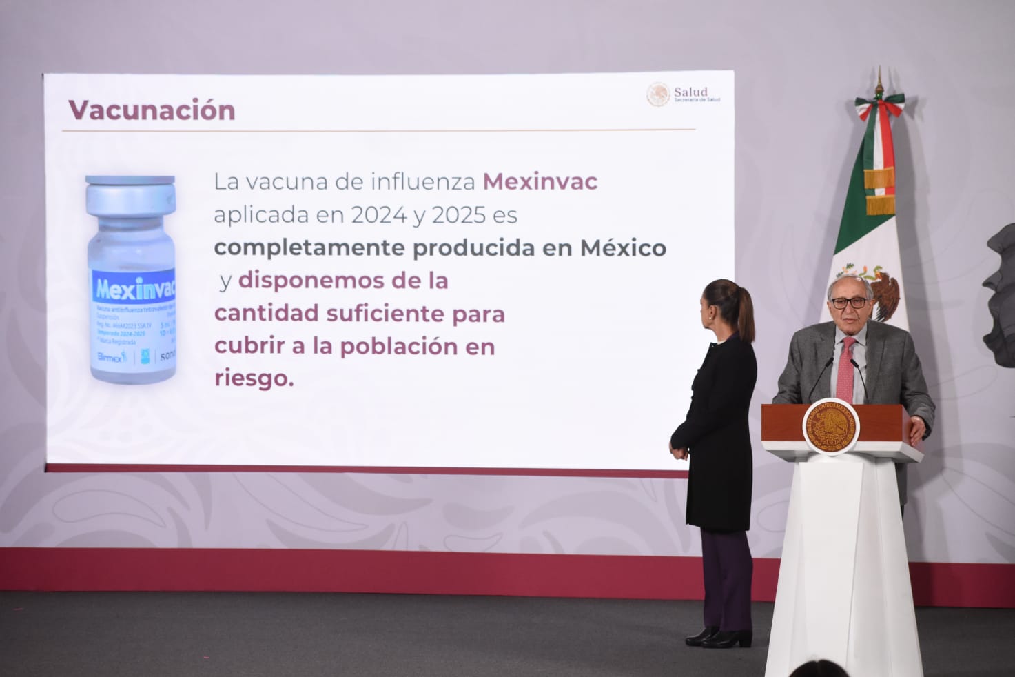 “Tenemos vacuna y tratamiento contra la influenza AH3N2 subclado K”: Secretaría de Salud