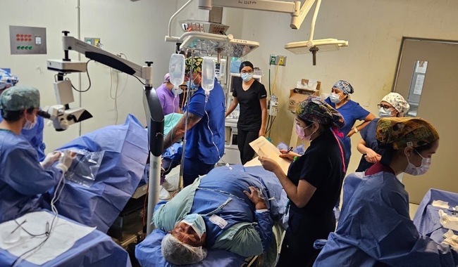 Realizan exitosa jornada quirúrgica con 80 cirugías de cataratas