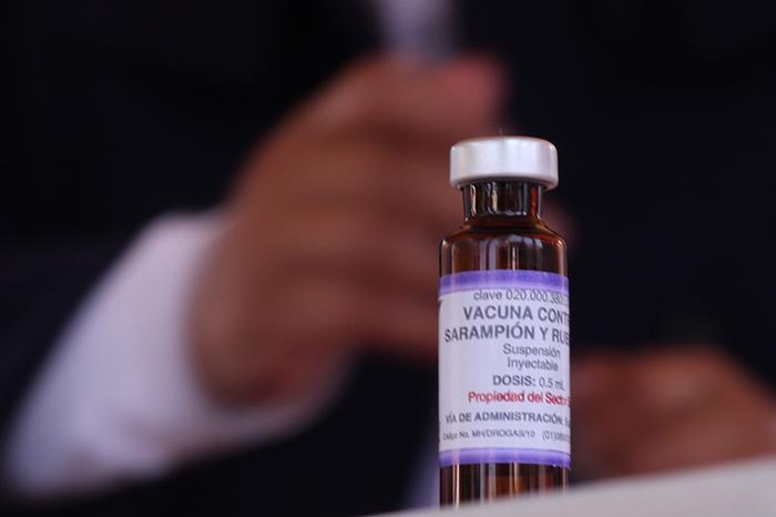 IMSS abrirá todas sus unidades 21 y 22 de febrero para jornada intensiva de vacunación contra sarampión