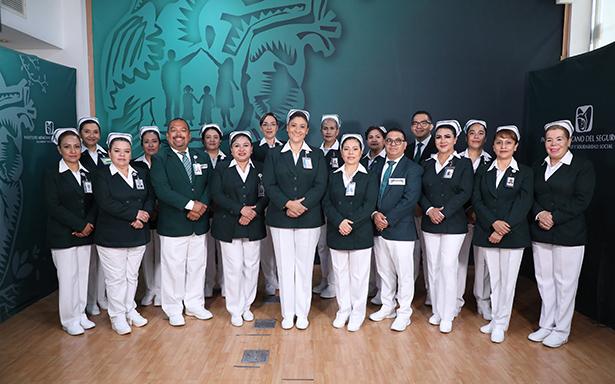 Enfermería representa el grupo profesional más numeroso en el IMSS