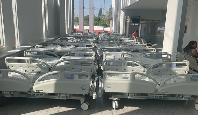 Hospital General del ISSSTE en Querétaro recibe 40 camas nuevas hospitalarias