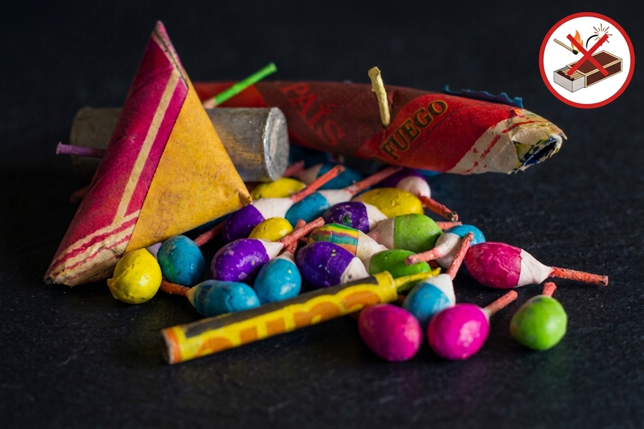 ¡Fiestas Patrias sin riesgos! El ISSSTE alerta sobre el peligro de la pirotecnia