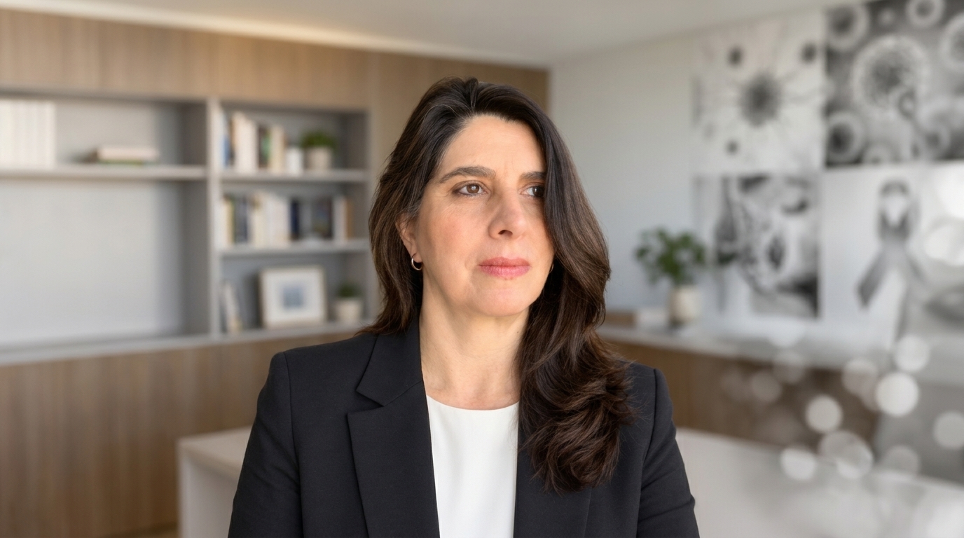 Más allá del listón: cáncer de mama se desdibuja en blanco y negro